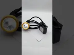 KL5LMD2 20000lux Portable LED Mining Headlamp With Blue Rear Light