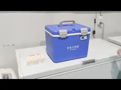 2-8 Degrees  With Temperature Display Transport Cool Box For Medicine Vaccine