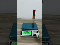 Digital Weight Measuring Machine Full Counting Keypad Green LED With Numeric Keys