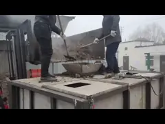 Hayvansal gübre fermantasyon ekipmanları düşük yatırımla organik atıklar için kompost fermantasyon tankı