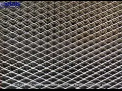 Galvanized Diamond Hole expanded metal mesh screen 0.5-5 Mm Thickness decorative Fencing