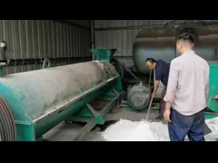 Biyo gübreler Nemli Tip Organik Gübreler Granulatörü