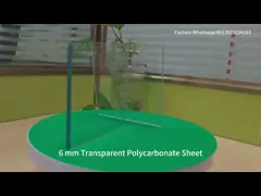 16mm Lightweight Flexible Polycarbonate Pool Enclosure Panel for Quick Indoor Pool Cover