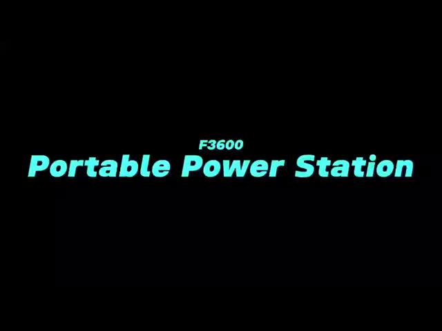 LiFePO4 Portable Power Station 3600W 3072wh MPPT Charging for Distributors and OEM Orders