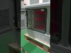 Two Compartment Weatherproof Outdoor Cabinet For Telecom Equipment With High Anti-Corrosion Performance And IP55 Protection