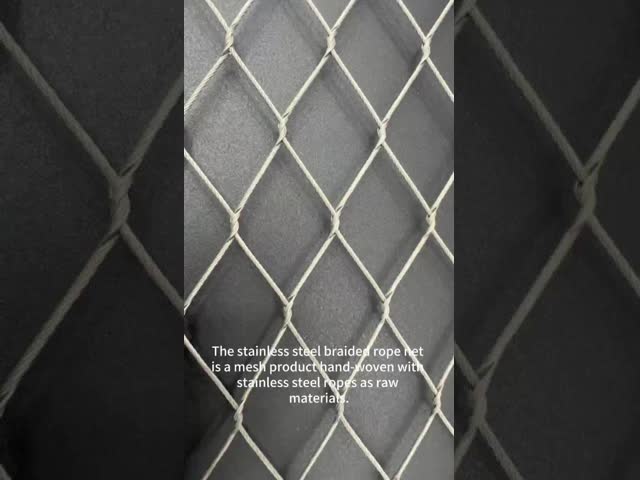 Custom Stainless Steel Wire Mesh for Aviary Netting with 20 mm to 50 mm Hole Size and 1.2 mm to 2.0 mm Wire Thickness