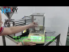 Precision 300ml High Viscosity Cream Paste Pneumatic Ceramic Filling Pump For Product Packing Machine