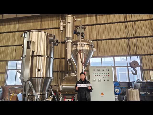 50 / 60Hz回転式ドラム乾燥機、Okara/豆のかすのための連続的な真空のドライヤー