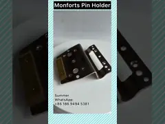 Textile Machine Components Monforts Stenter Parts Needle Holder Copper Pads Pin Holder Stainless Steel