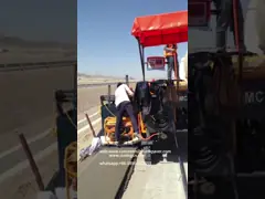 125cm Width 50cm Height Slipform Paver Curb Stone Slip Form Machine