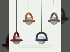 Modern simple bedroom art chandelier nordic restaurant children's room pendant light