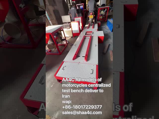 2ホイールEVモーターサイクルのブレーキ付き集中テスト 軸のテスト 負荷速度計の車輪の調整