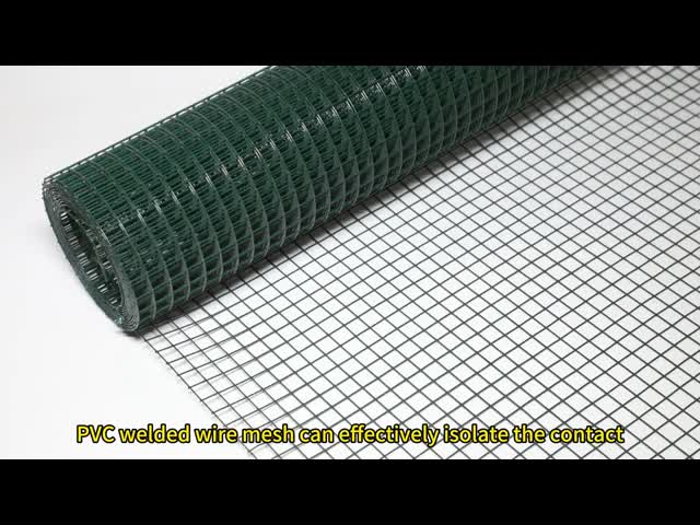 9 ゲージ PVC 熱付 溶接 フェンス 網 3 x 3 溶接 ワイヤ 網