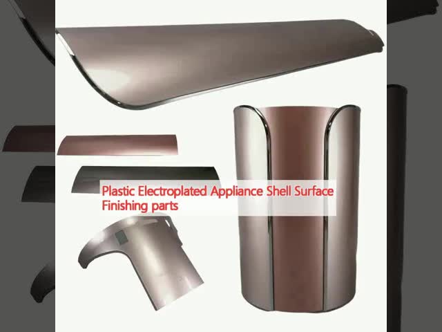 Plastic Electroplated Appliance Shell Surface Finishing Parts