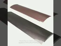 Plastic Electroplated Appliance Shell Surface Finishing Parts