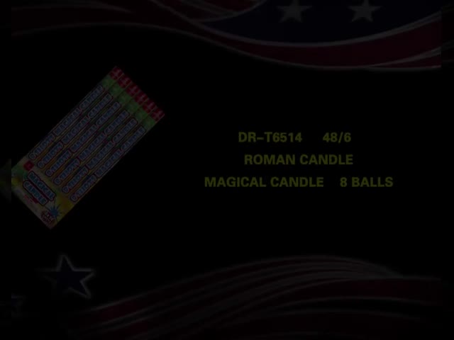 Bola Roman Candle da exportação 8 de Liuyang, bolas Logo Customized do festival 14kg