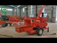 Garden Wood Chipper Machine Self Feeding 3200*1300*1850mm