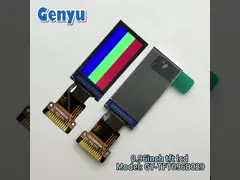0.96 inch RGB TFT Display 80x160 Độ phân giải 13PIN FPC SPI Interface
