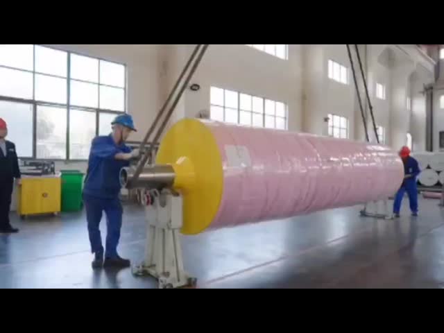 霧面処理 鋳造ロール 鋳造用PPフィルム冷却ロール