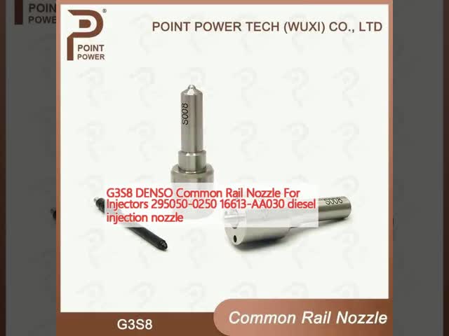 G3S8 DENSO ディーゼル注射用注射用コンモンレールノズル 295050-0250 16613-AA030