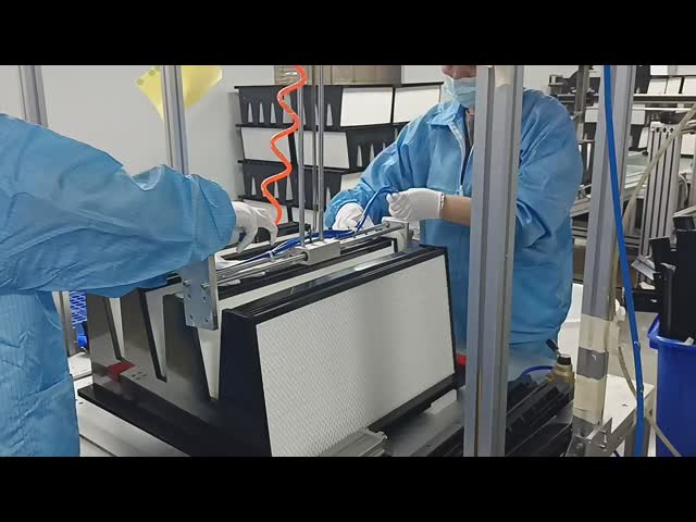 0Фильтр воздуха типа.3um V с системой ламинарного потока из EVA PU
