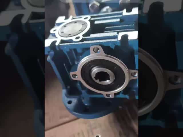 NMRV Series Worm Gear Reducer Gearbox with Compact Design High Efficiency and Versatile for Industrial Machinery