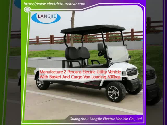 Electric Utility Vehicle Battery-operated Mini Utility Car With Basket Loading 500kgs
