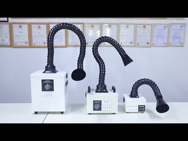 100W 溶接煙抽出器 FES150S 小型のレーザー印刷 彫刻 DIY 溶接