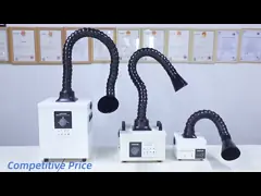 30W Solder Smoke Absorber Remover Electric Iron DIY Welding Fume Extractor FES030 video