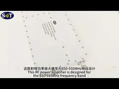 High Performance Solid State 850-935MHz 80W RF Power Amplifier for Communication Systems, Radar