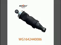 Montage de l'amortisseur de la suspension arrière WG1642440086 Pour le camion SINOTRUK video
