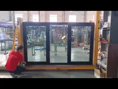 Heat Insulation Aluminium Awning Windows Thermal Break Aluminum Double Glazed Window
