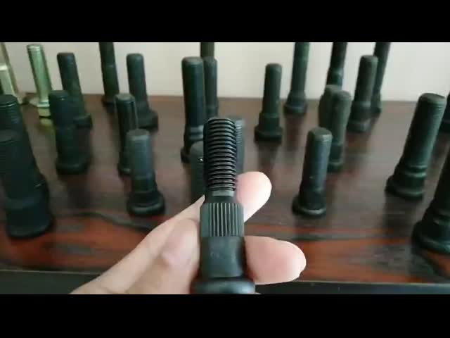 Grado 10.9 Centro de resorte de hojas de automóviles Centro de alfiler Cerrojo en camión El video