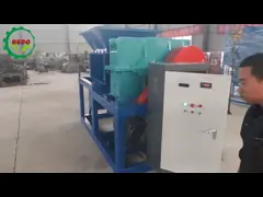 Industrial Multifunctional Double Shaft Shredder Building Templates