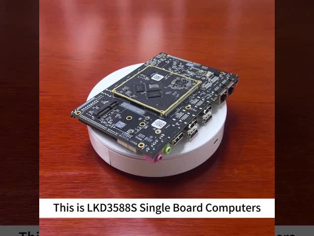 RK3588S Linux 単板コンピュータ Windows 組み込み SBC LKD3588S 4G LTE