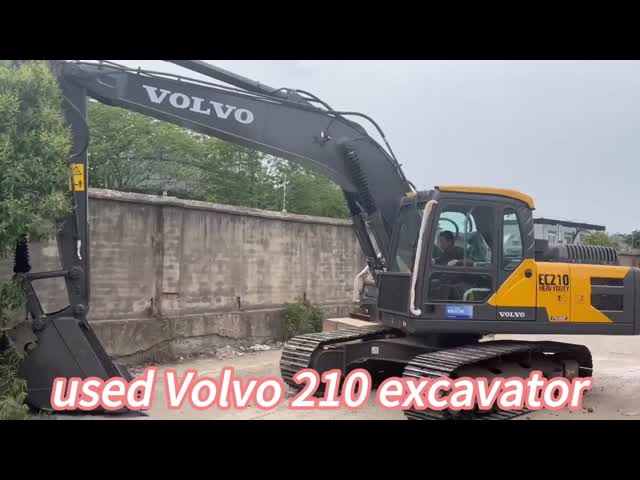 ボルボEC210D掘削機 2019年モデル D5EエンジンとORIGINAL水力シリンダー