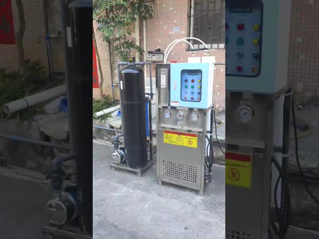 商船の海水浄化・過濾システム