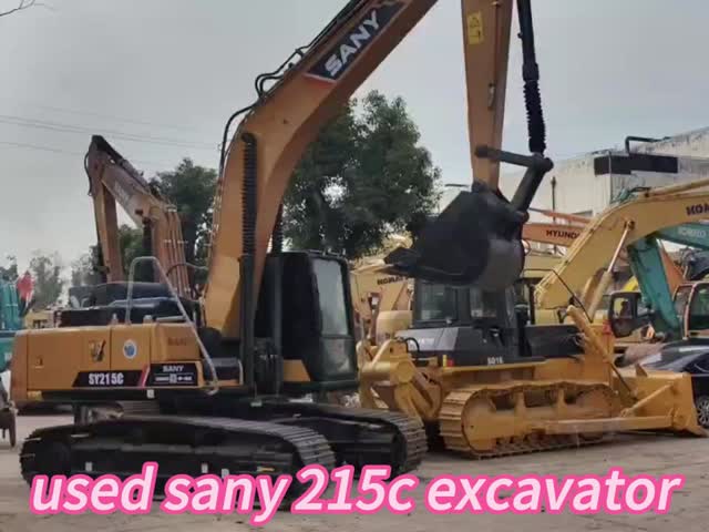 Машина Sany 215 с двигателем MITSUBISHI и емкостью 0.93 м3