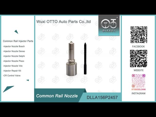 DLLA156P2457 Bosch Common Rail Nozzle para injetores 0445110653 / 654