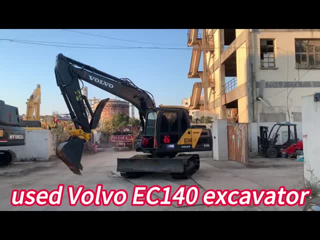 オリジナルのボルボEC140D掘削機 パーツと安価でスウェーデン製 2018年モデル