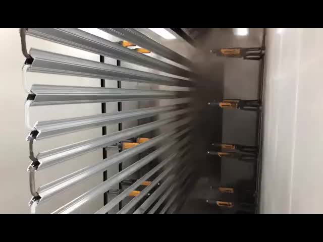 自動粉末塗装生産ライン 電気静止噴霧銃 仕様可能な技術データ