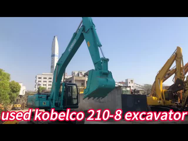 3200 рабочих часов Подержанный экскаватор Kobelco SK210-8 в Японии