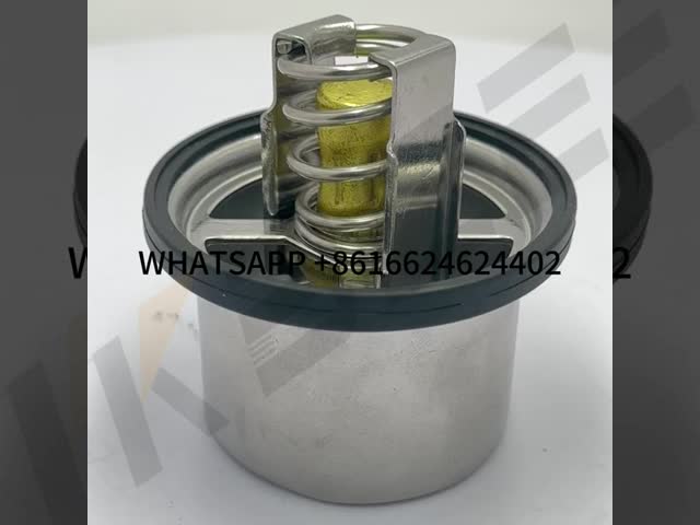 KBZE 82°C THERMOSTAT E330 E336 E345 E349 EXCAVATOR CA2485513 248-5513 2485513 FOR 3406 3408 3412 video
