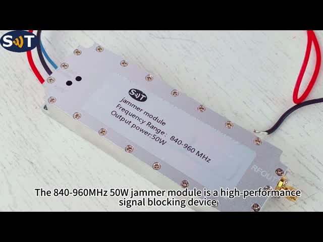 840~960 MHz ジャマー モジュール 高性能 RF 干渉装置 アンチ ドローン システム用のアンプ モジュール