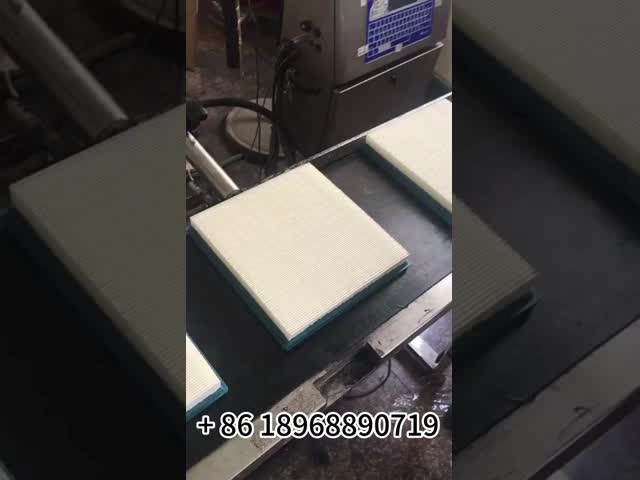 自動空気フィルター製造機 1mm - 15mm フィルターインクジェット印刷機