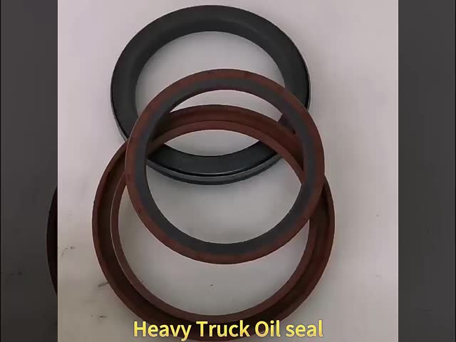 OEM Weichai Motor Hub Rubber Oil Seal para SINOTRUK HOWO SHACMAN FAW DONGFENG Peças sobressalentes de camiões pesados