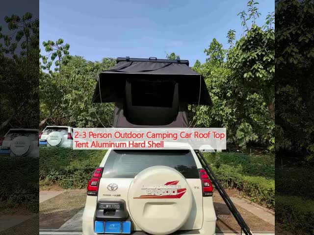 2-3人 アウトドア アルミ SUV 屋根上 キャンピング 屋根上 ハードシェル テント
