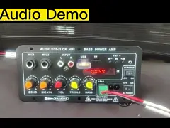 एम्पलीफायर बोर्ड D10-II 4 ओम 40W स्पीकर 110V 220V 12V 24V सबवूफर ऑडियो मॉड्यूल के लिए