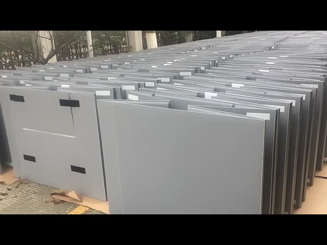 自動車用部品のための4方向折りたたむプラスチックパレットコンテナ 輸送と保管