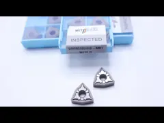 External Turning CNC Lathe Machine Inserts HRA92.5 Hardness TNMG160408-MS1 PV2110